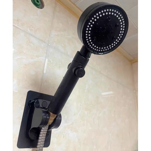 Pressurized Showerhead - Black