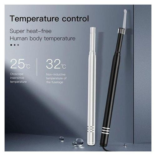 5.5mm Smart Visual Ear Cleaner Otoscope 3 In 1 Usb Otoscope Ear Wax Cleaning Inspection Camera Tools For Phone Pc