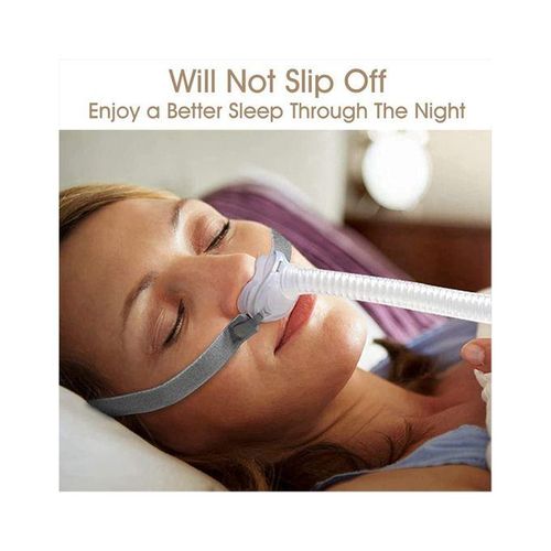 1pcs Replacement Headgear For Resmed Airfit P10 Nasal Pillow Cpap Straps With 2 Adjustment Clips