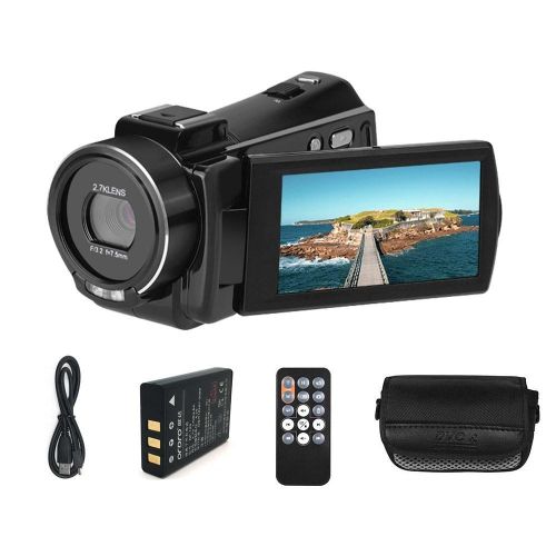 ORDRO HDV-V17 2.7K Digital Video Camera Camcorder Portable DV Recorder - black Ny