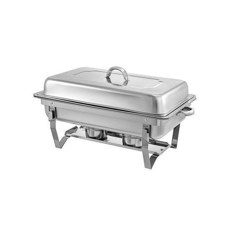 11L Stainless Steel Single Serving/Chafing Dish Food Warmer-Silver