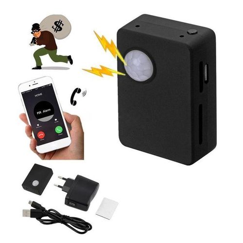 Gps Mini Smart Wireless Motion Sensor Supports Hd Camera Sms Gsm Burglar Alarm System