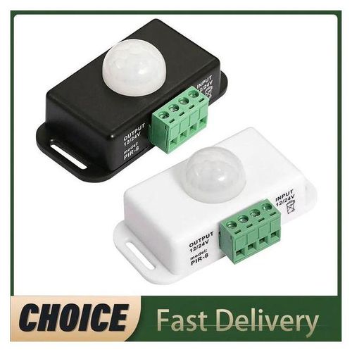 1pcs Dc 12v 24v 8a Automatic Adjust Motion Sensor Switch Ir Switch Module For Led Strip Lamp