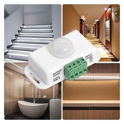 1pcs Dc 12v 24v 8a Automatic Adjust Motion Sensor Switch Ir Switch Module For Led Strip Lamp