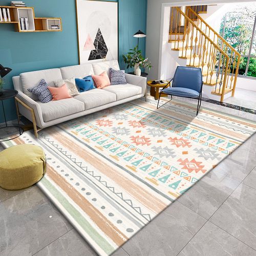 140*200cm Modern Minimalist Style Geometric Home Carpet
