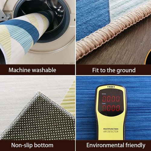 140*200cm Modern Minimalist Style Geometric Home Carpet