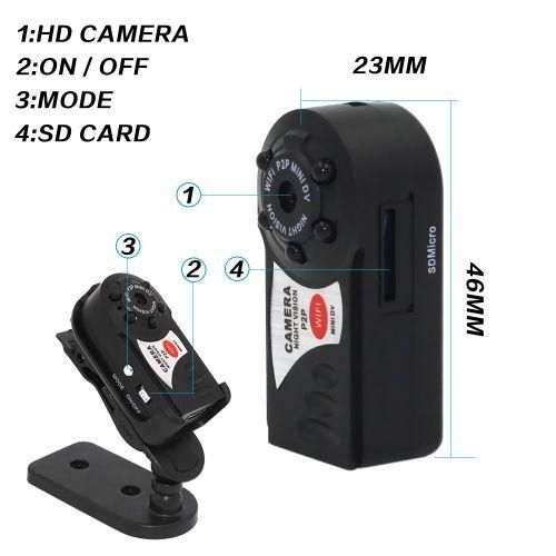 Q7 Wireless Night Vision Network Mini Camera Wifi