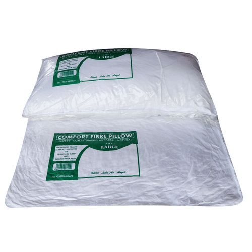 Very Big Comfort  Fibre Soft Pillows   Pair (2) - White