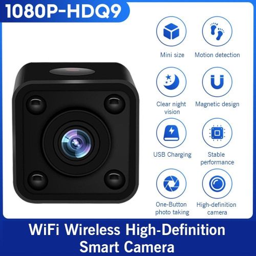 1080P portable WiFi security camera for home/outdoor use Ny