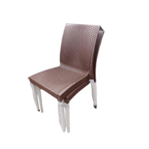 Plastic Confortable Chair - Brown