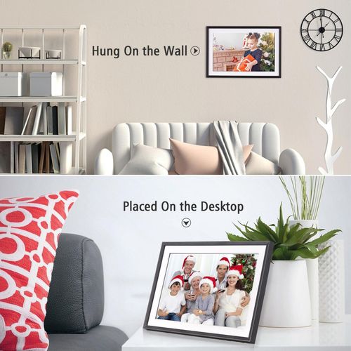 15.6-Inch WiFi Digital Photo Frame Cloud Digital Picture Frame - uk My