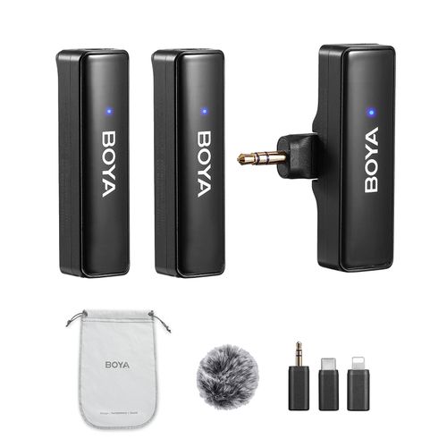 BOYA BOYALINK A2 2.4GHz Wireless Lavalier Microphone System