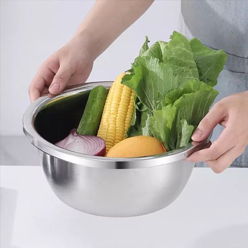 Heavy Duty Stainless Steel Finger Bowl Wash Basin-Silver