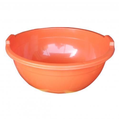 Mukwano 40L Round Plastic Wash Basin - Orange