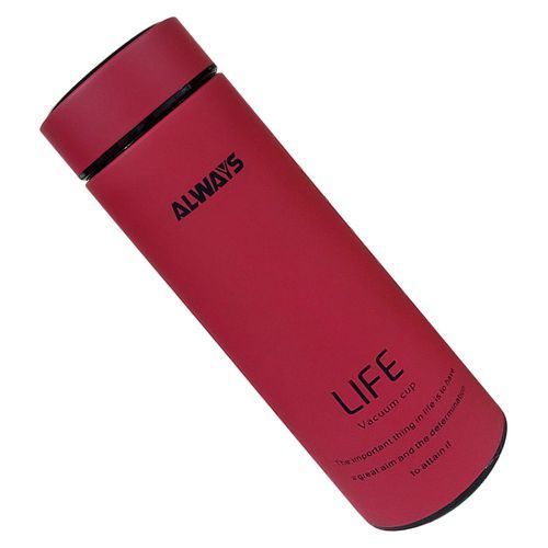 Always 450mls Always Life Slim And Quality Vacuum Bottle - Maroon