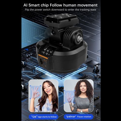 ZIFON YT2000 Motorized Pan Tilt Head Electric PTZ Ball Head