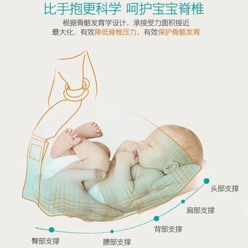 Baby shoulder strap, back scarf, horizontal hug style newborn hug towel newborn