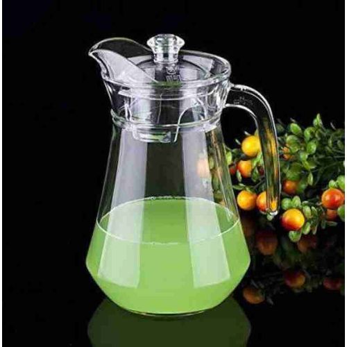 Beautiful Jug Pitcher For Storing And Pouring Drinks-Transparent