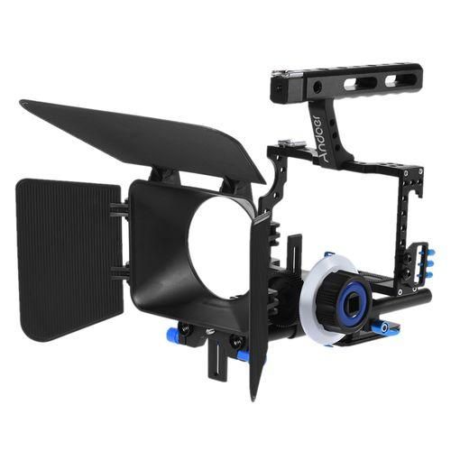 Andoer C500 Aluminum Alloy Camera Camcorder Video Cage Rig