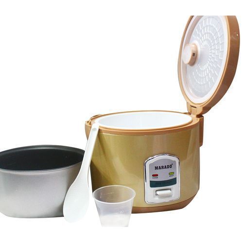 Marado Rice Cooker-2 Litres -  Black, White, Brown