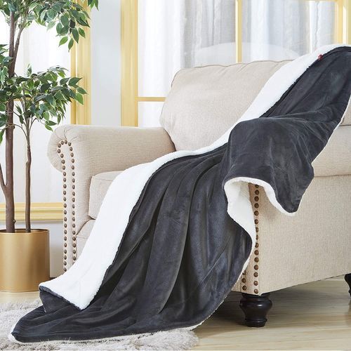 Fleece Blanket - Dark Grey