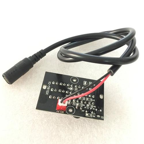 940nm 18pcs Transparent Ir Leds Board Dc12v Invisible No Red Exposure To Eye Ir Illuminator Accessories