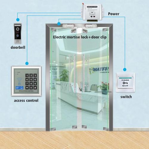 Digital Access Control System Kit Electronic Gate Opener Home Garage Adapter Eletric Magnetic Smart Door Lock Kit