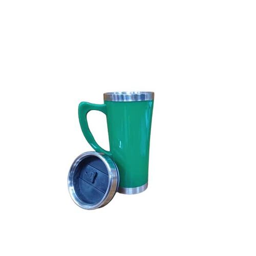 Thermo Mug - Green,Silver