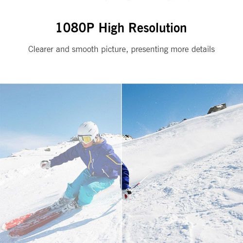 1080P portable WiFi security camera for home/outdoor use My