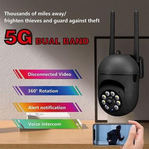 5g1080p Security Camera Security Protection º Wifi Camera Auto Tracking Night Vision