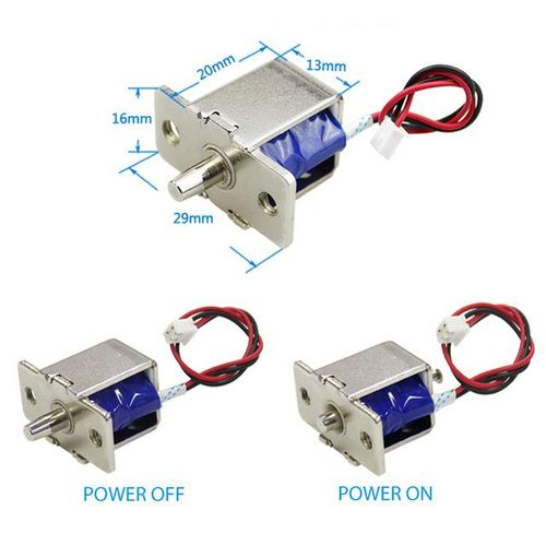 Dc 12v Mini Electric Bolt Lock For Cabinet Drawer Express Supermarket Electronic Locker