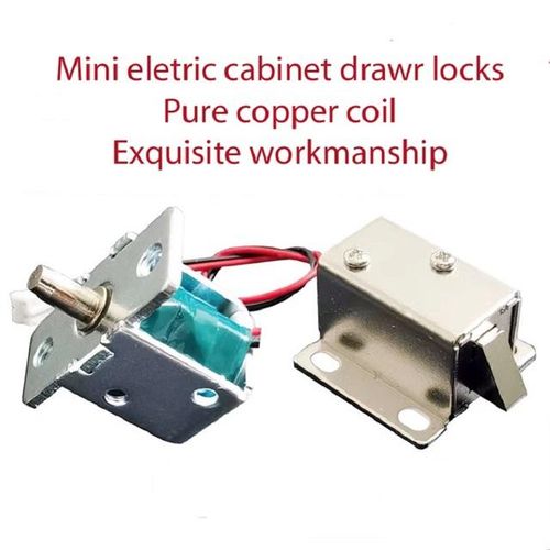 Dc 12v Mini Electric Bolt Lock For Cabinet Drawer Express Supermarket Electronic Locker