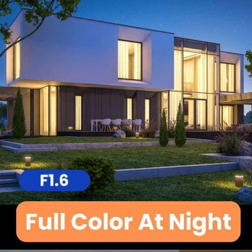 Ch3-Wca 1080p Outdoor Wi-Fi Pan/tilt Camera Full-Color Smart Night Vision Mimo Wi-Fi Antennas Voice Alerts Waterproof