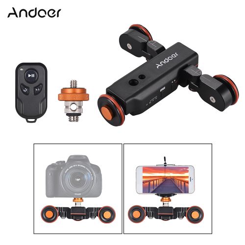 Andoer L4 PRO Motorized Camera Video Dolly With Scale