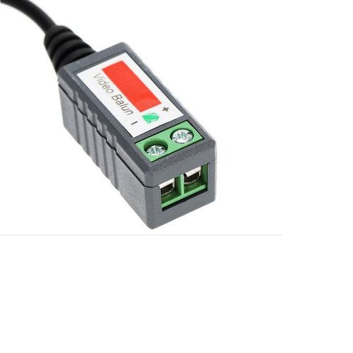 Coax Cat5 Camera Cctv Passive Bnc Video Balun To Utp Connector 2000ft Distance Twisted Cable