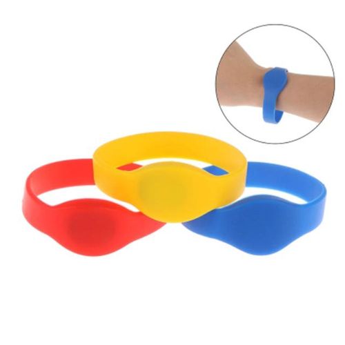 5/10pcs Smart Waterproof Bracelet 13.56mhz Nfc Read-Only Chip Tag 1k S50 Access Control Key Badge 65mm Wristband