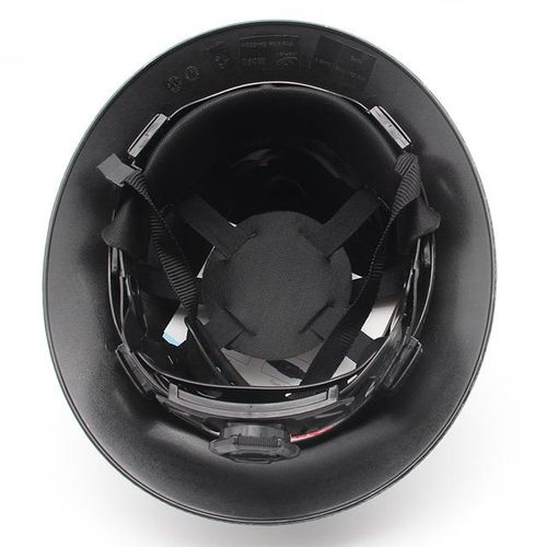 Full Brim Safety Helmet Abs Carbon Fiber Construction Work Cap Lightweight High Strength Railway Protective Equipment Hard Hat