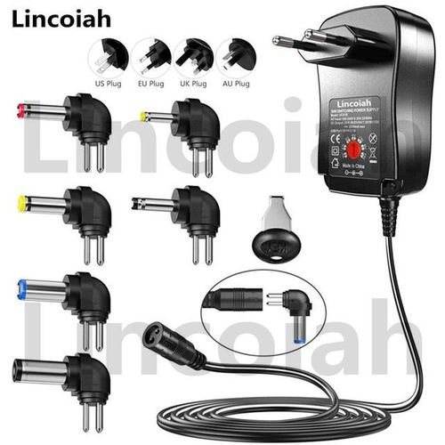 3v 4.5v 5v 6v 7.5v 9v 12v 2a 2.5a Ac/dc Adapter Adjustable Power Supply Adaptor Charger For Cctv Surveillance Camera