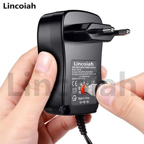 3v 4.5v 5v 6v 7.5v 9v 12v 2a 2.5a Ac/dc Adapter Adjustable Power Supply Adaptor Charger For Cctv Surveillance Camera