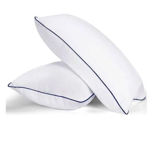 Other Pair of Large Fibre pillows - White