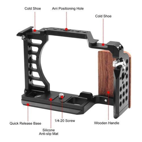 Video Camera Cage For Sony ZVE1