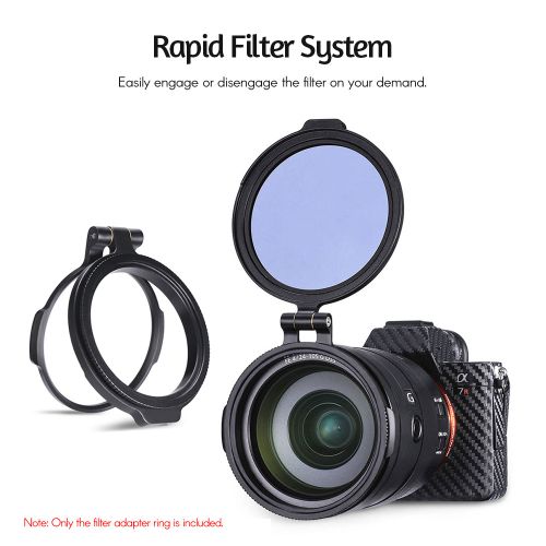 R-72 72mm Rapid Filter System Camera Lens ND Filter Metal