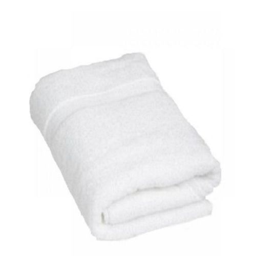 Home Fashion Large Bath Towel Cotton - White