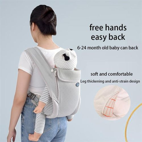 CUBY Baby Carrier Infant Comfortable Sling Wrap Baby Newborn Breathable Mesh