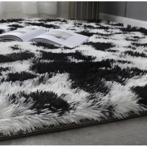 Cow Color Fluffy Carpet - 120*200CM