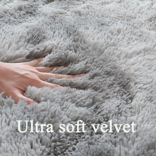 Cow Color Fluffy Carpet - 120*200CM