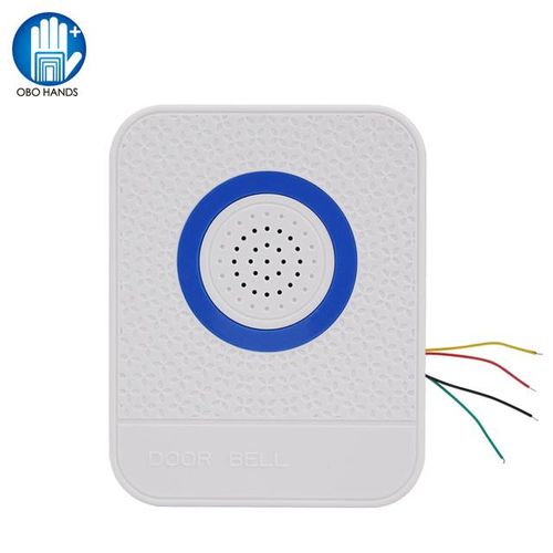 4 Wires Wired White Doorbell Dc12v Access Control Door Bell Electronic Dingdong Ringtone Ring Button For Home Security System
