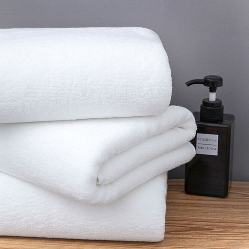 Cotton Bath Towel - White