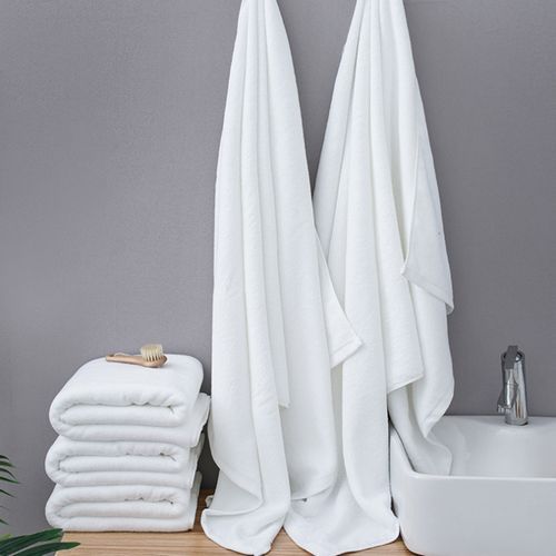 Cotton Bath Towel - White