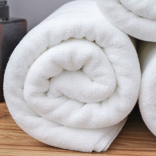 Cotton Bath Towel - White